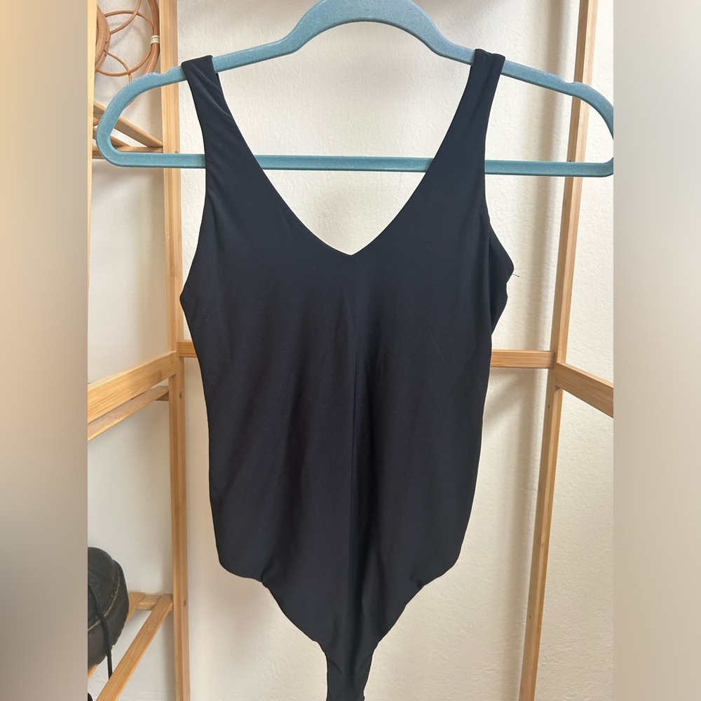 Aerie Smoothez black bodysuit